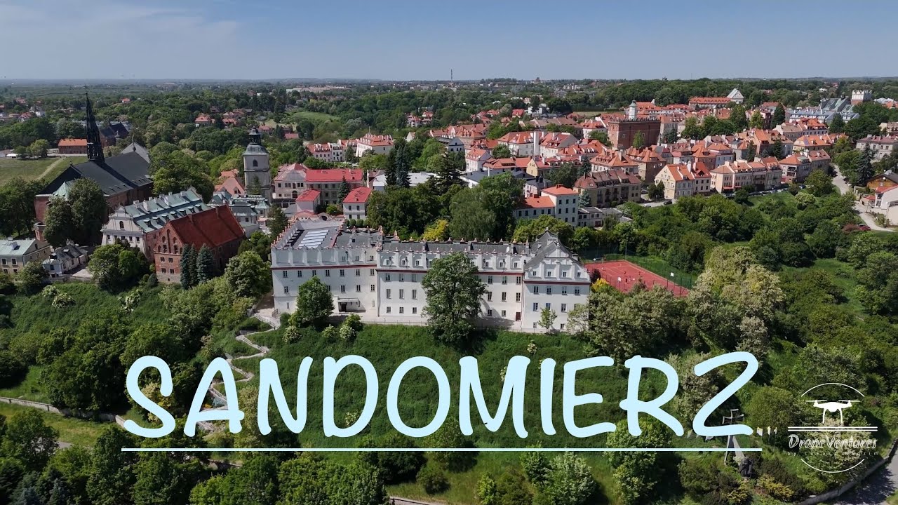 Poland by Drone | Sandomierz 2024 4K | part 1 | DJI Air 3