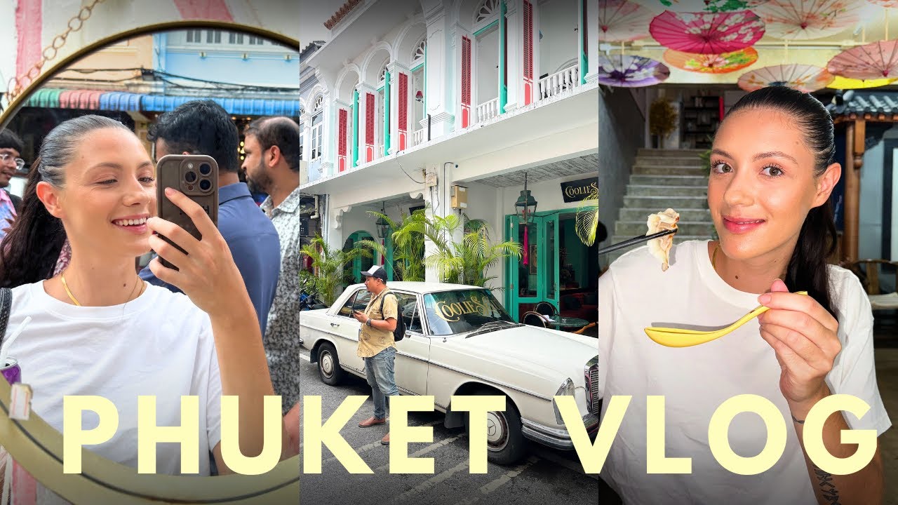 WEEKLY VLOG: Nocny spacer po Patong, dzień na Old Town Phuket 🔥