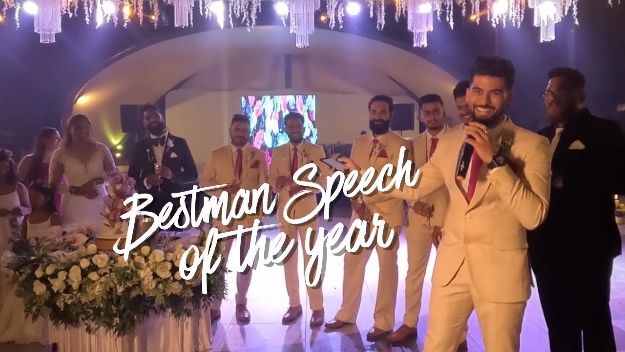 Funniest Best Man Speech Ever! Hilarious, Touching- Unscripted| Snell Weds Latika. Goan Wedding