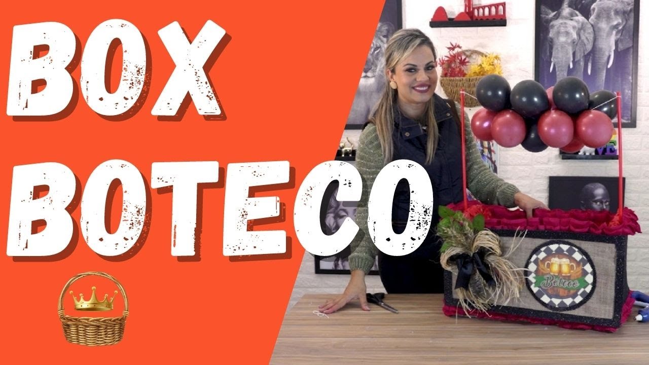 COMO FAZER UMA BOX BOTECO NA CAIXA