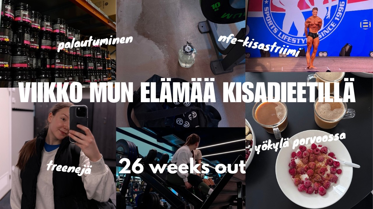 viikko mun kanssa kisadieetillä | 29.9.–5.10.2025