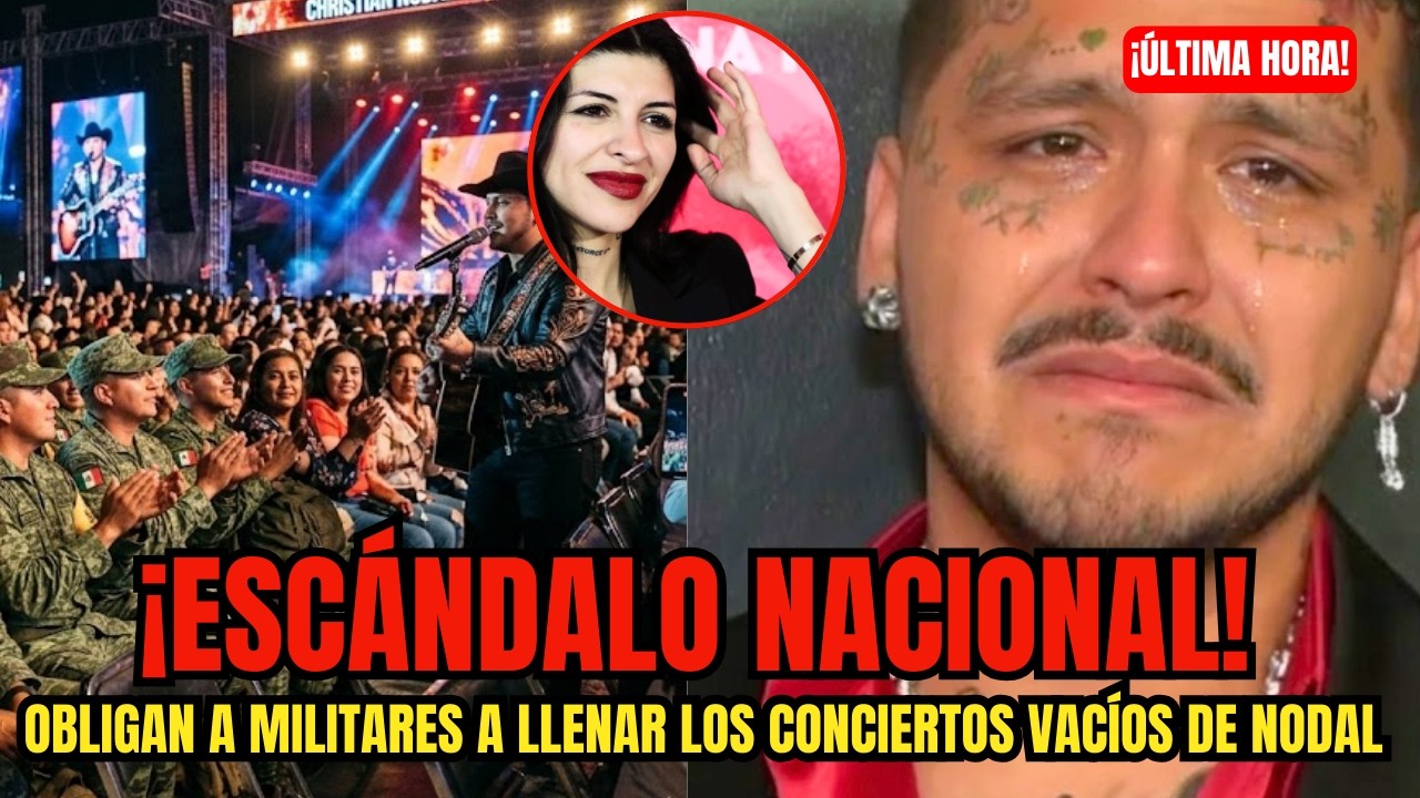NODAL en CRISIS 😱 Militares llenan su concierto