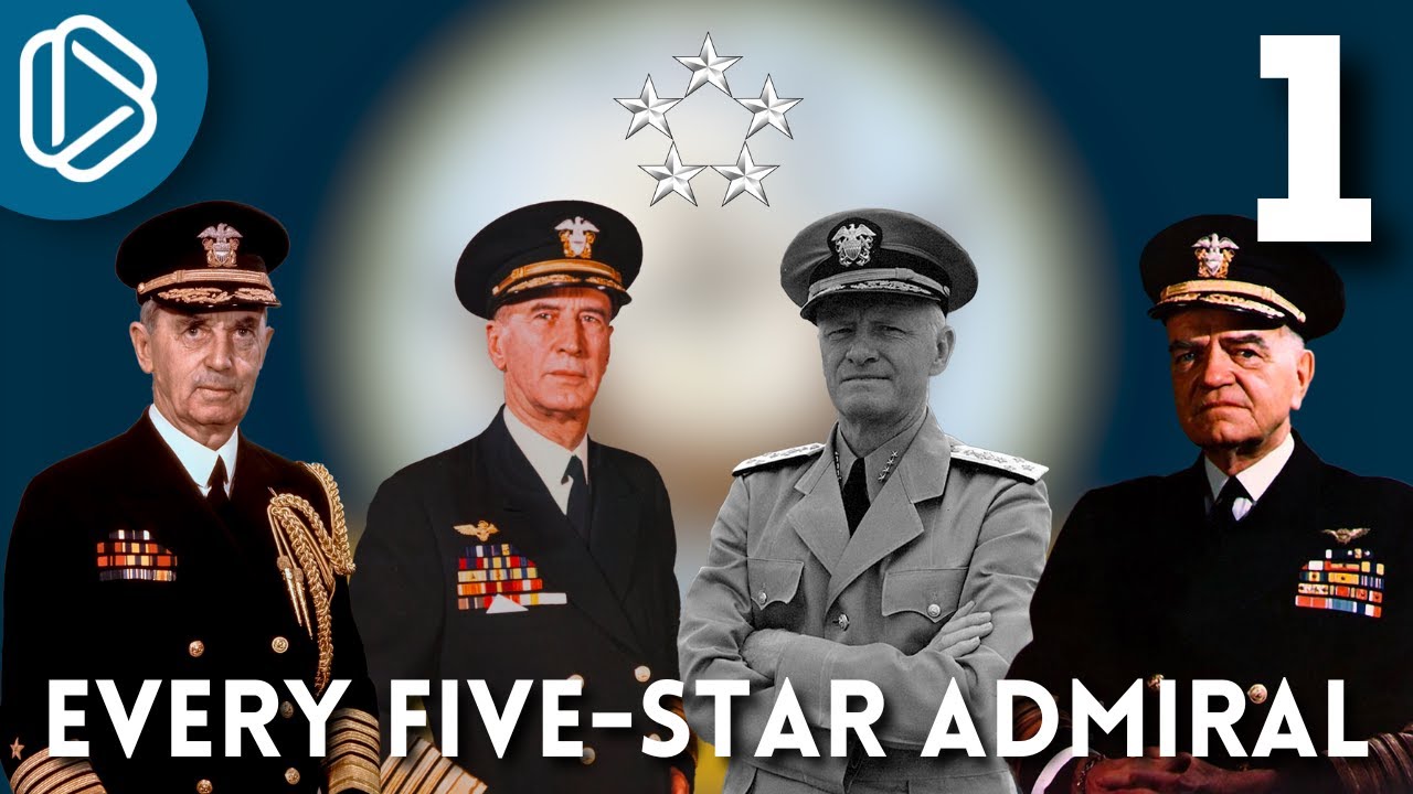 Every 5 Star Admiral in American History, Part 1