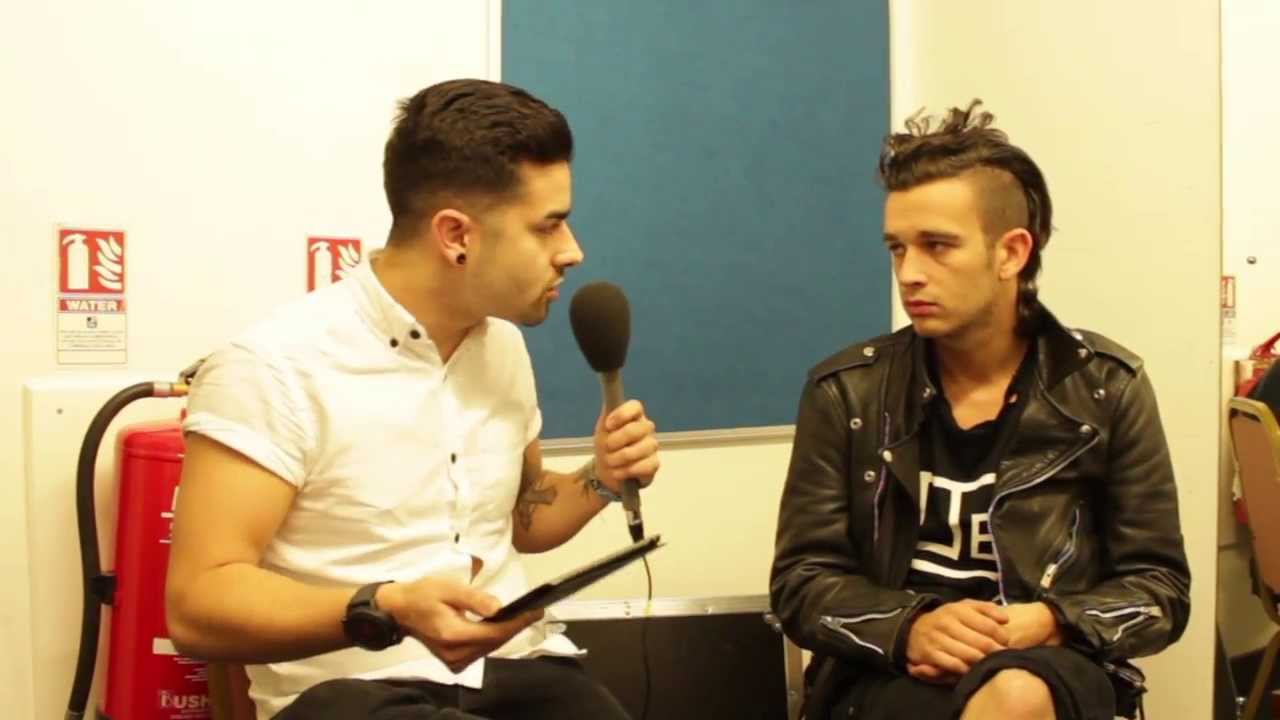 Zain presents...The 1975 (Matty Healy). Interview. Birmingham 02 Academy - 12/2/14