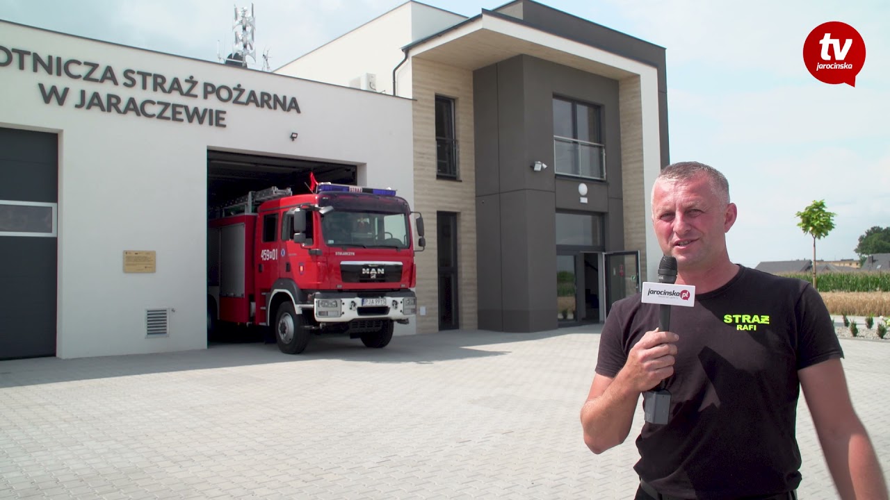 Zobacz, jak wygląda nowoczesna remiza w Jaraczewie [www.jarocinska.pl]