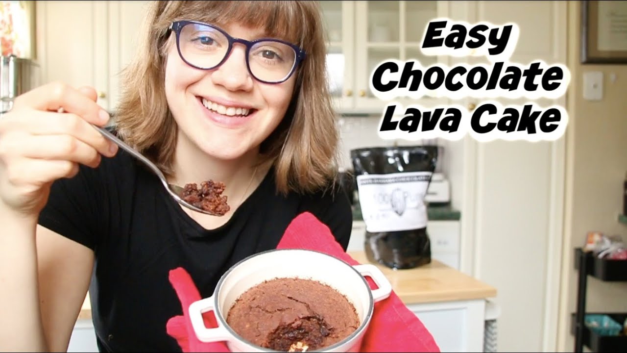 Easy Chocolate Lava Cake (WFPB)