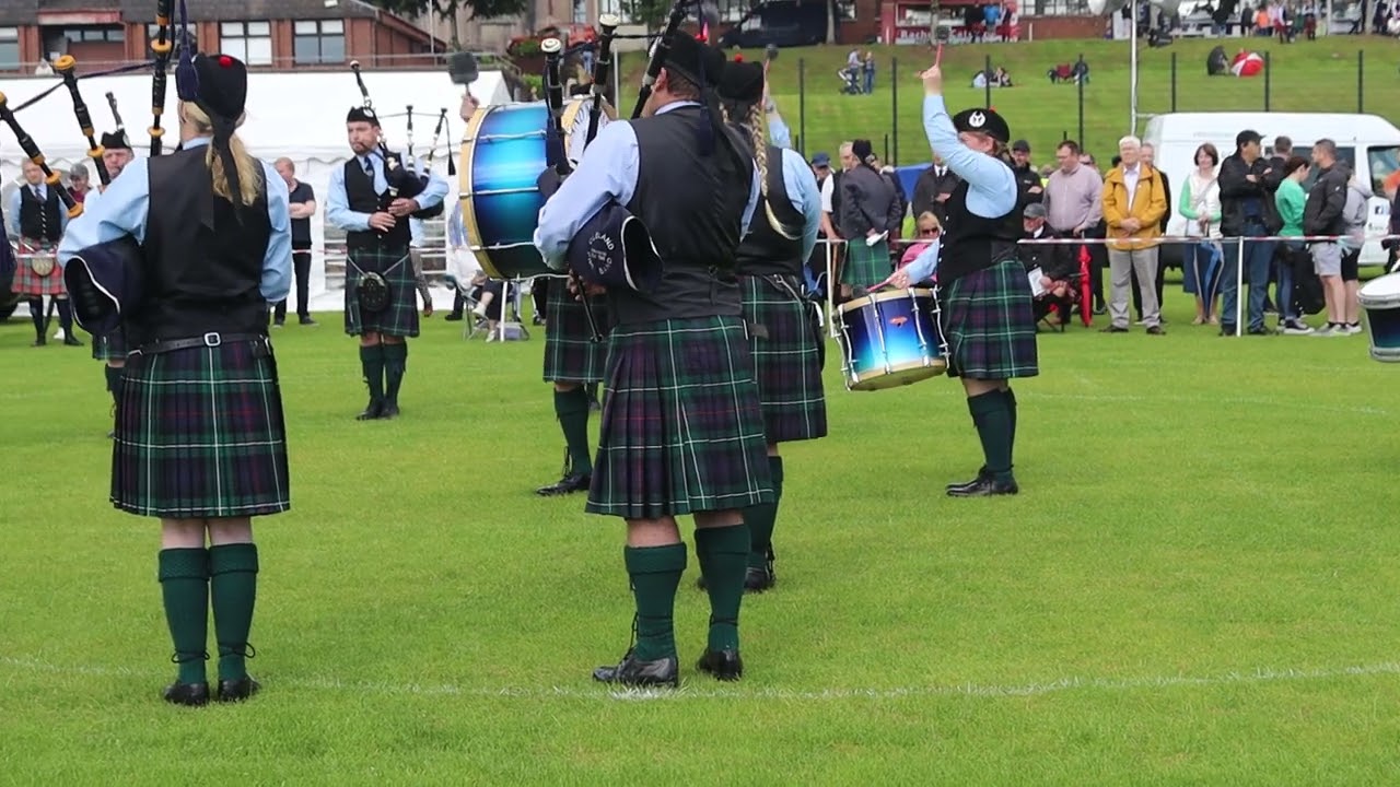 Cleland Memorial PIpe Band @ Ulster Championships 2024
