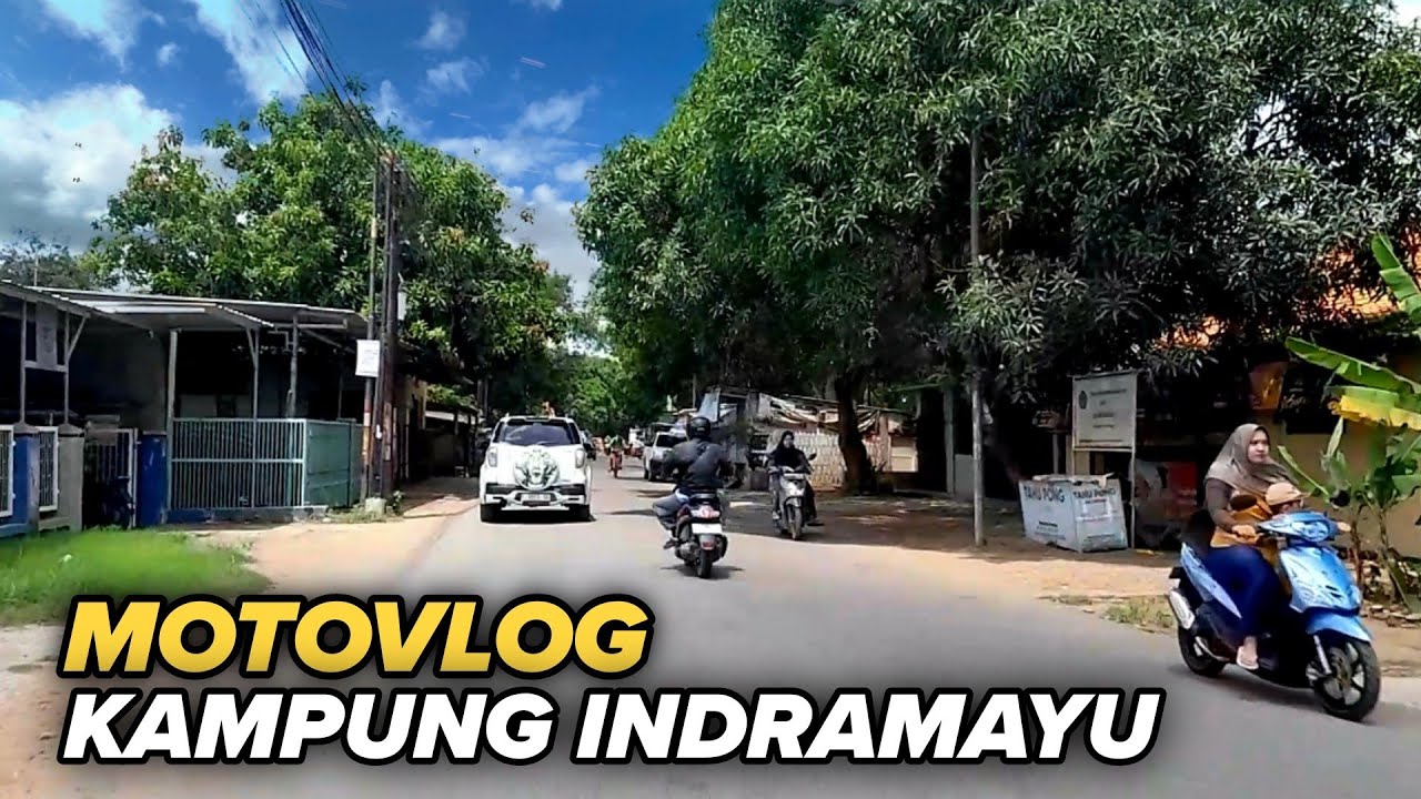Motovlog Keliling Desa Singaraja sampai Tegalurung Balongan | Suasana Desa Indramayu Jawa Barat
