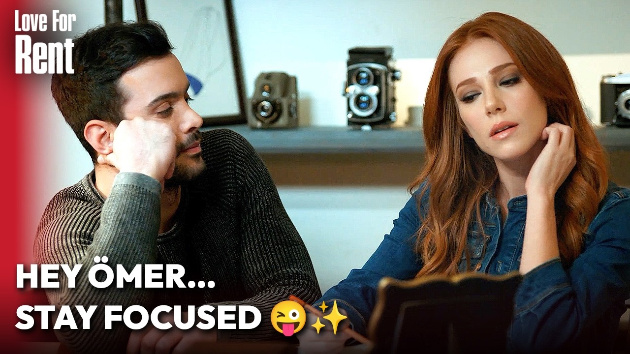 Omer Is Too Distracted by Defne 😏🔥 | Love For Rent | English Subtitles | Kiralik Ask