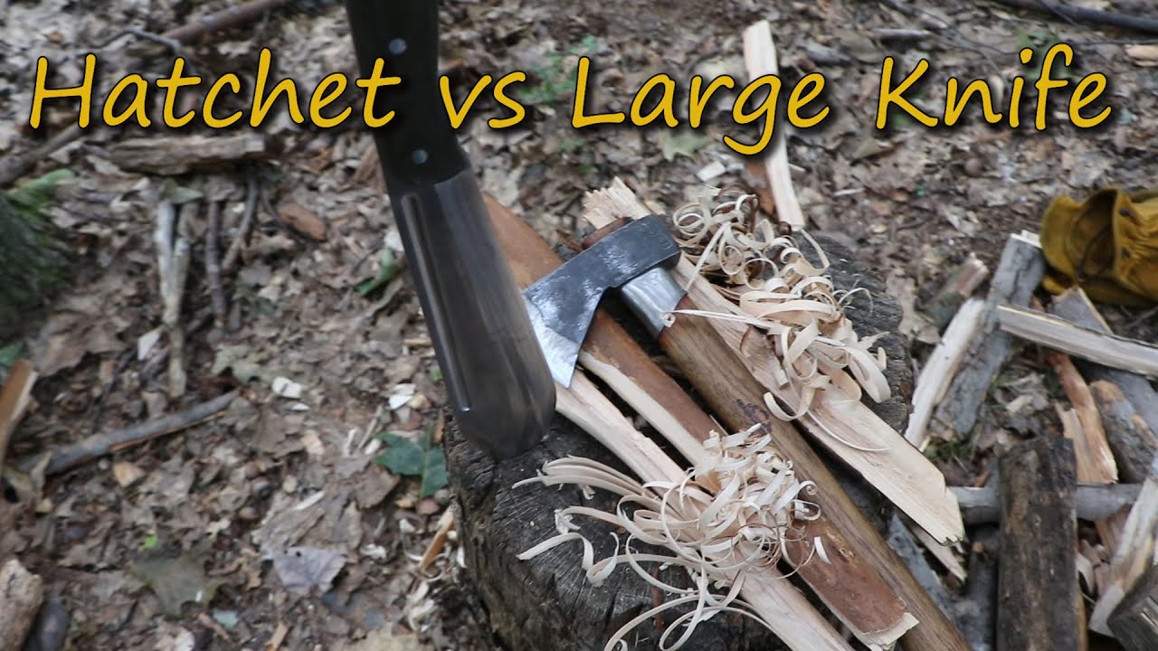 Gransfors Outdoor Axe Vs Large Knife??