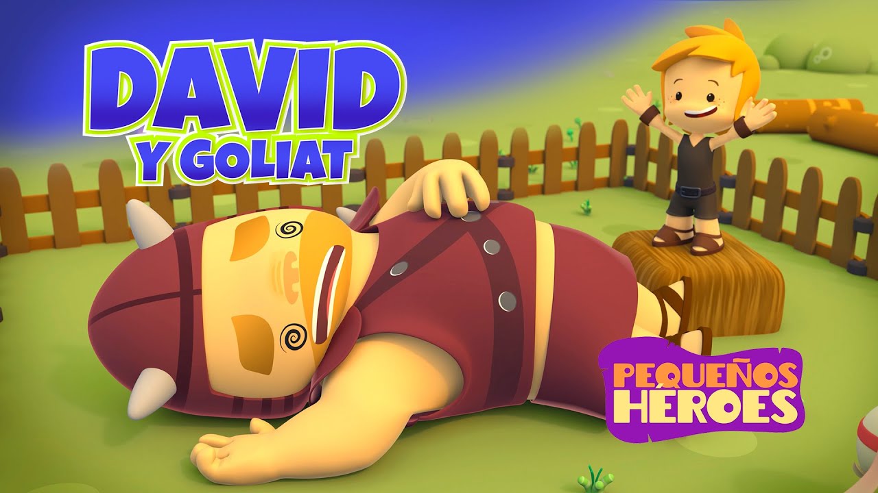 Pequeños Héroes - David y Goliat - Canciones para Niños ⚔️