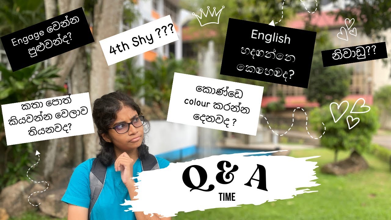 Ask from final year medical student- Q and A session no 2 - medical student life style srilanka