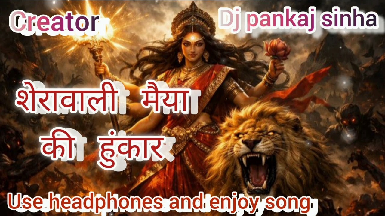 Sherawali maiya ki hunkar#शेरावाली मैयाके हुम्कार