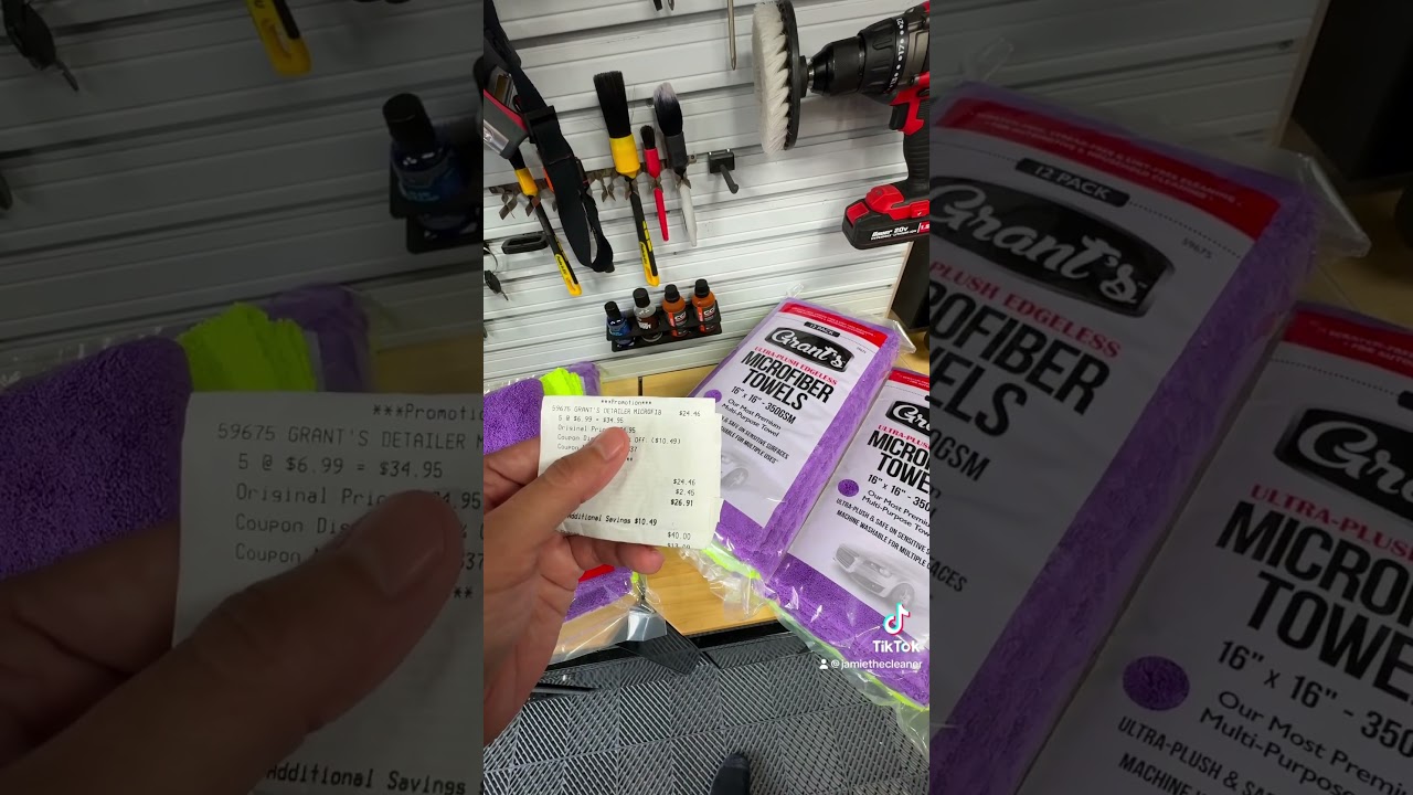 Rip Kirkland Towels, Harbor Freight Has Put Them To Shame!