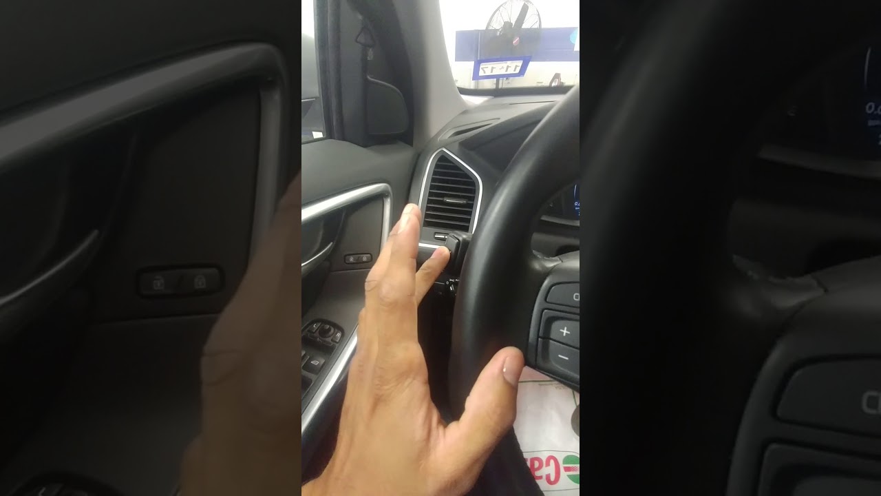 Как сбросить индикатор обслуживания на автомобилях XC 60 S60 S80 V70 2014 года выпуска и новее
