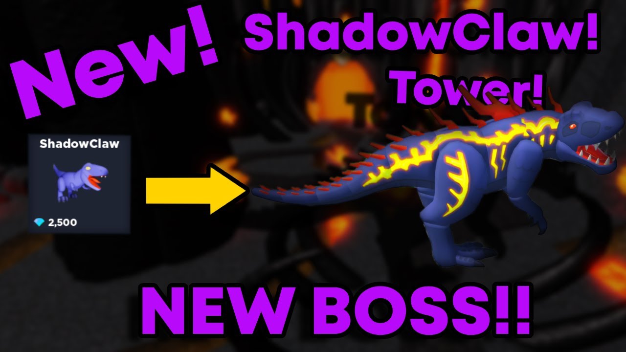 NEW SHADOWCLAW BOSS/TOWER!! (Roblox World Defenders)