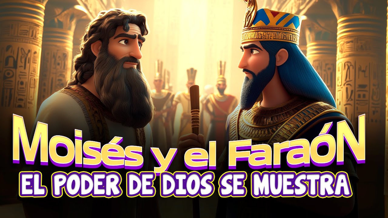 La Biblia para Niños ⭐ MOISÉS Y EL FARAÓN: EL PODER DE DIOS COMIENZA A MOSTRARSE