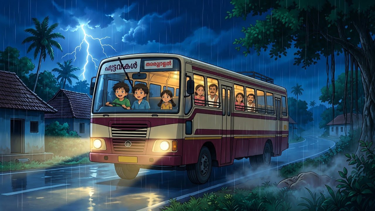 बारिश में बस का सफर और वो पुरानी यादें! 🚌🌧️ | 90s Childhood Memories #90sKids #ChildhoodMemories