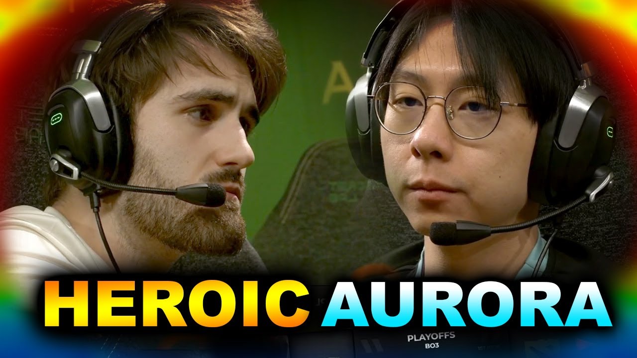 HEROIC vs AURORA - INCREDIBLE PLAYOFFS ELIMINATION - TI13 THE INTERNATIONAL 2024 DOTA 2