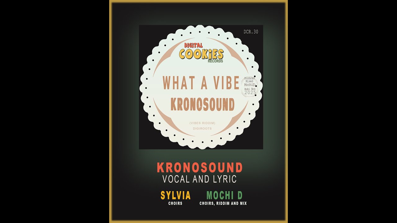 What a Vibe - Kronosound  #DigitalCookiesRecords