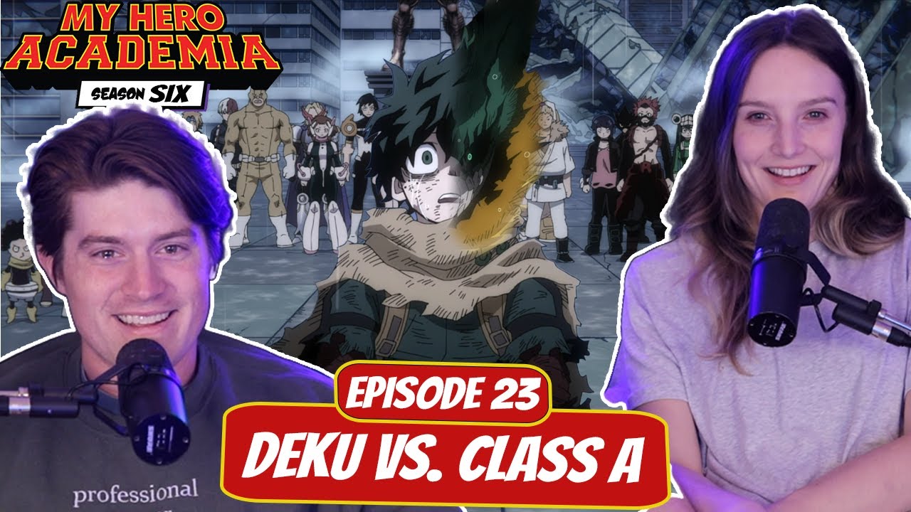 DEKU VS CLASS A! | My Hero Academia Season 6 Wife Reaction | Ep 6x23, “Deku Vs Class A”