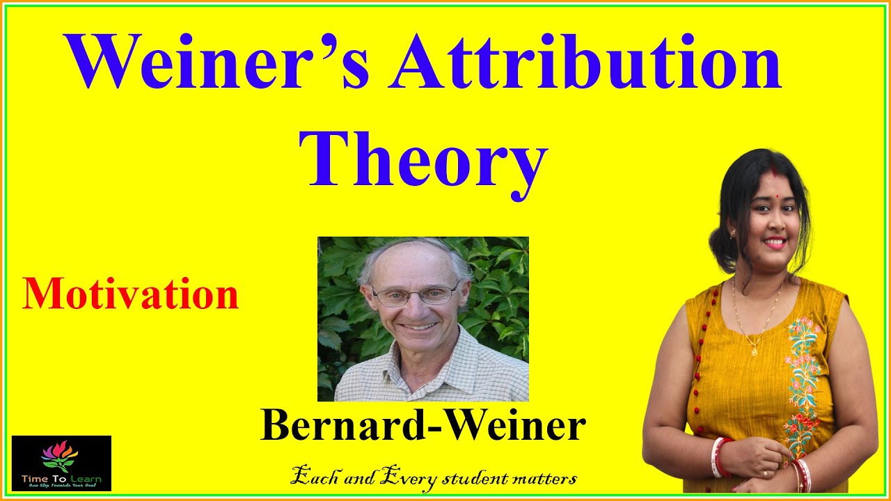 Weiner's Attribution Theory in Bengali : ওয়াইনারের কারণ নির্দেশক তত্ত্ব | Theory of Motivation