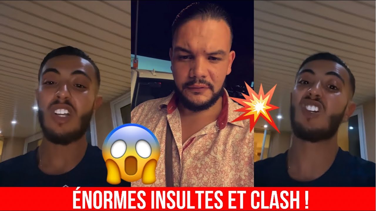 NABIL EL MOUDNI CLASH ET INSULTE VIOLEMMENT SADEK ET MARC BLATA ! 😱💥