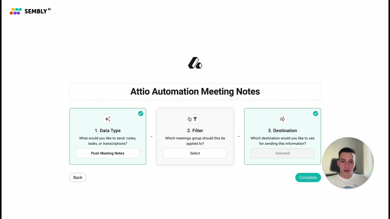 Sembly AI + Attio Automation Tutorial