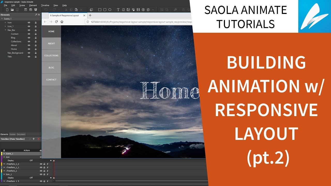 Building Animation with Responsive Layout (Part 2) - Saola Animate