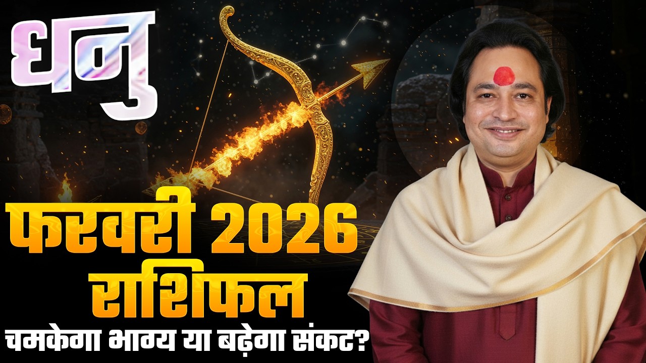Dhanu Rashi (Sagittarius) – Dhanu Rashi February Rashifal 2026 | Sagittarius Horoscope February 2026