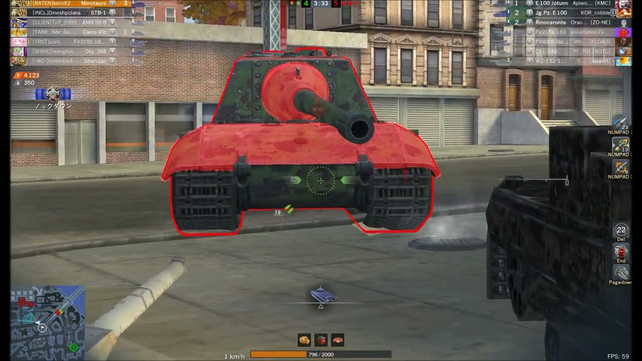 WOTB　Tier10 イタリアパンユーロ 駆逐戦車 Controcarro 3 Minotauro