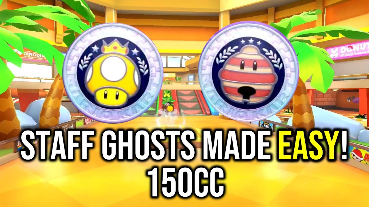 Staff Ghost Busters: Mario Kart 8 Deluxe DLC Wave 1 (150cc)