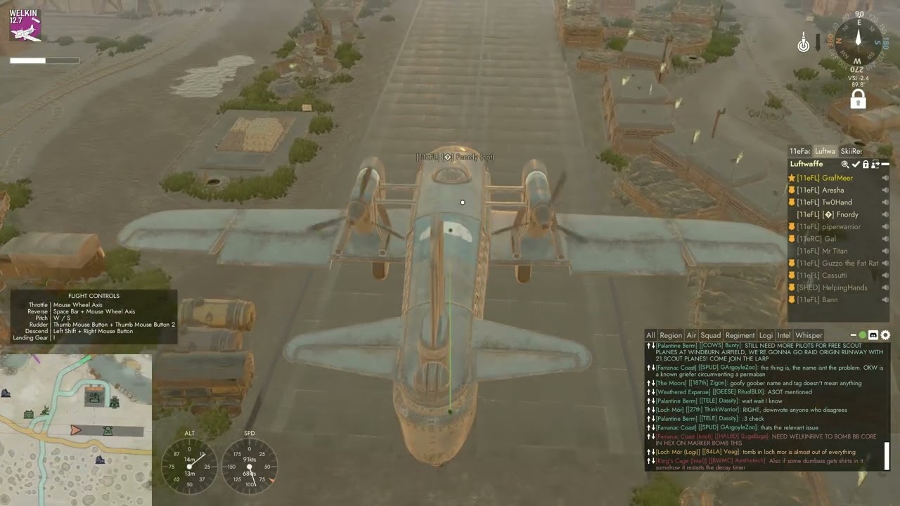 Bombing to low in Deadlands