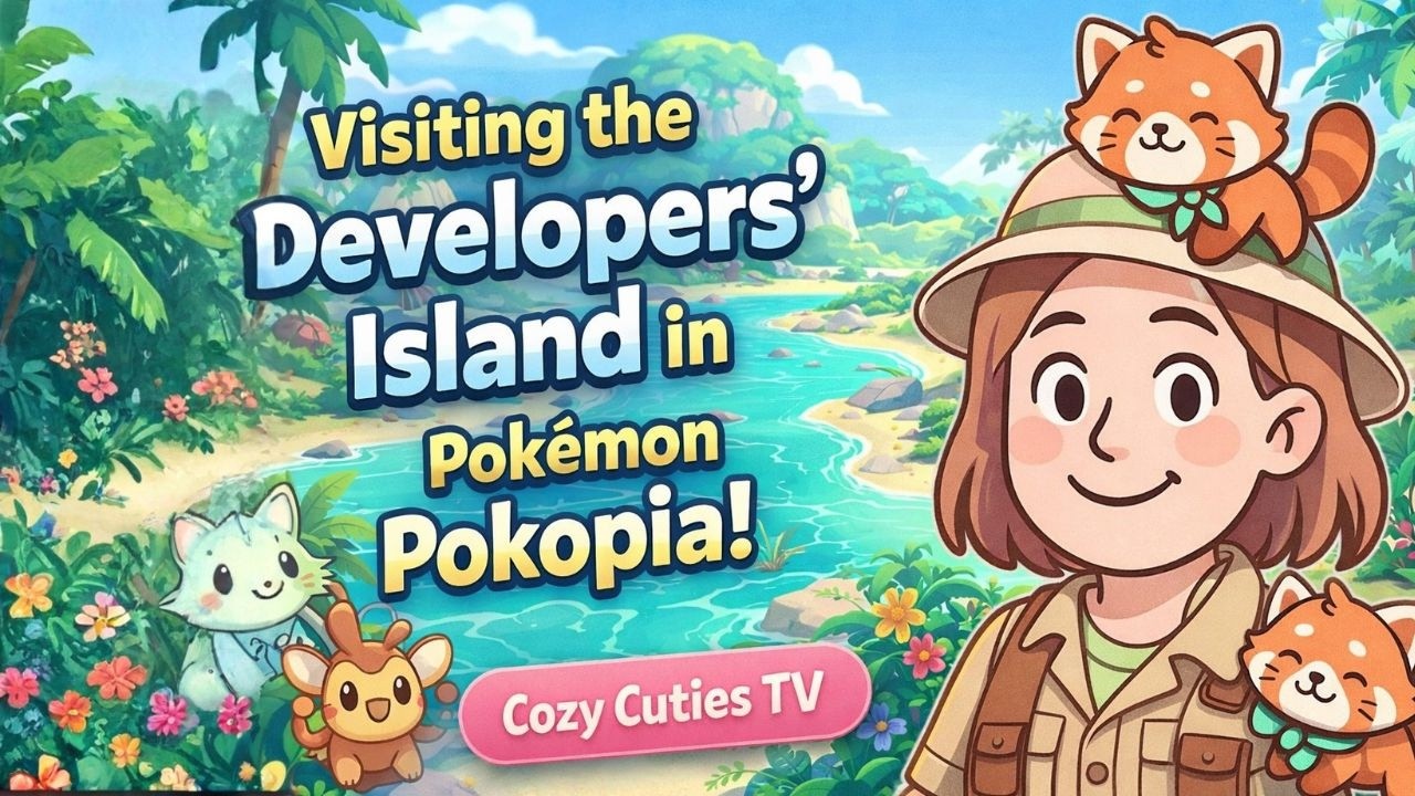 Visiting the Developers’ Island in Pokémon Pokopia!
