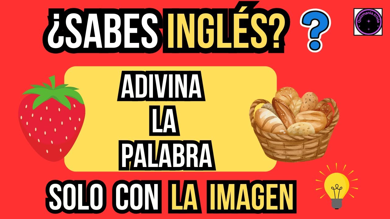 Desaf&iacute;a tu mente con este quiz de palabras en ingl&eacute;s