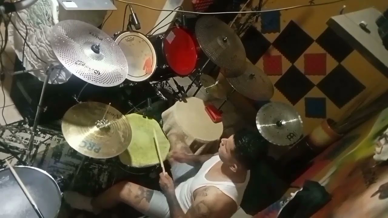 Radiohead creep sin derecho de autor ni música original drum cover 