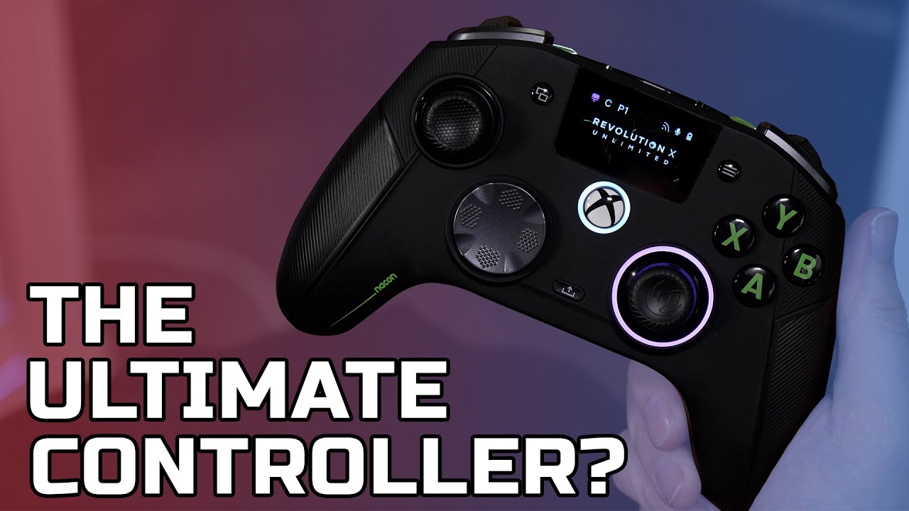 Controller with a SCREEN! Nacon Revolution X Unlimited Xbox Controller Review