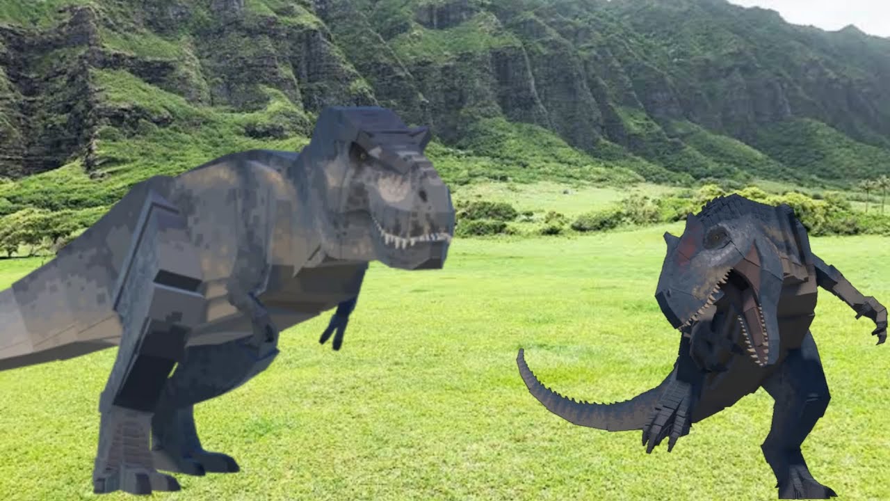 Big Eatie vs Allosaurus - JW:CT ROUND 2! (First Debut of another Tyrannosaurus)