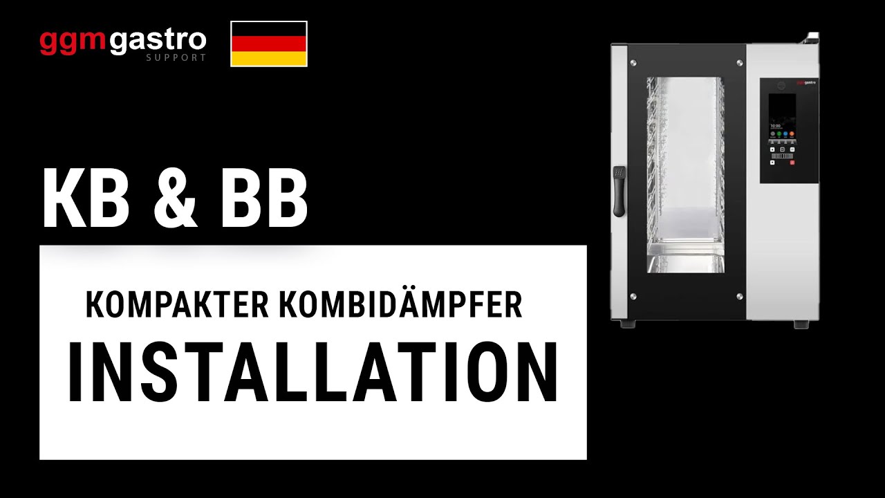 KDB kompakter Kombidämpfer Installation