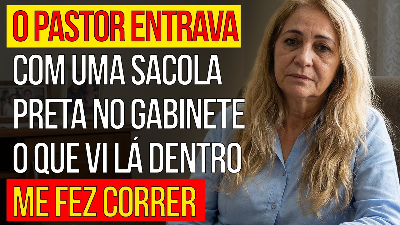 HISTORIA REAL: O PASTOR levava um SACO PRETO para o PORÃO toda sexta-feira — Abri e vi isto