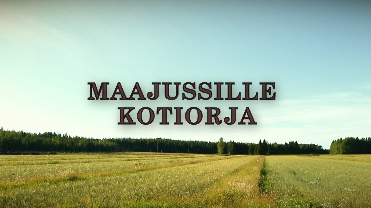Maajussille Kotiorja [otteita farmiviikolta]
