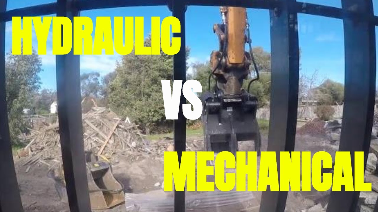 Grabs - Hydraulic vs Mechanical vs Hydraulic Thumb?