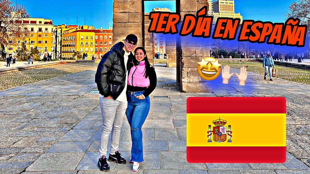 DAY #1 IN MADRID, SPAIN. DIA #1 EN MADRID, ESPAÑA. VLOG -Alex&Anabel