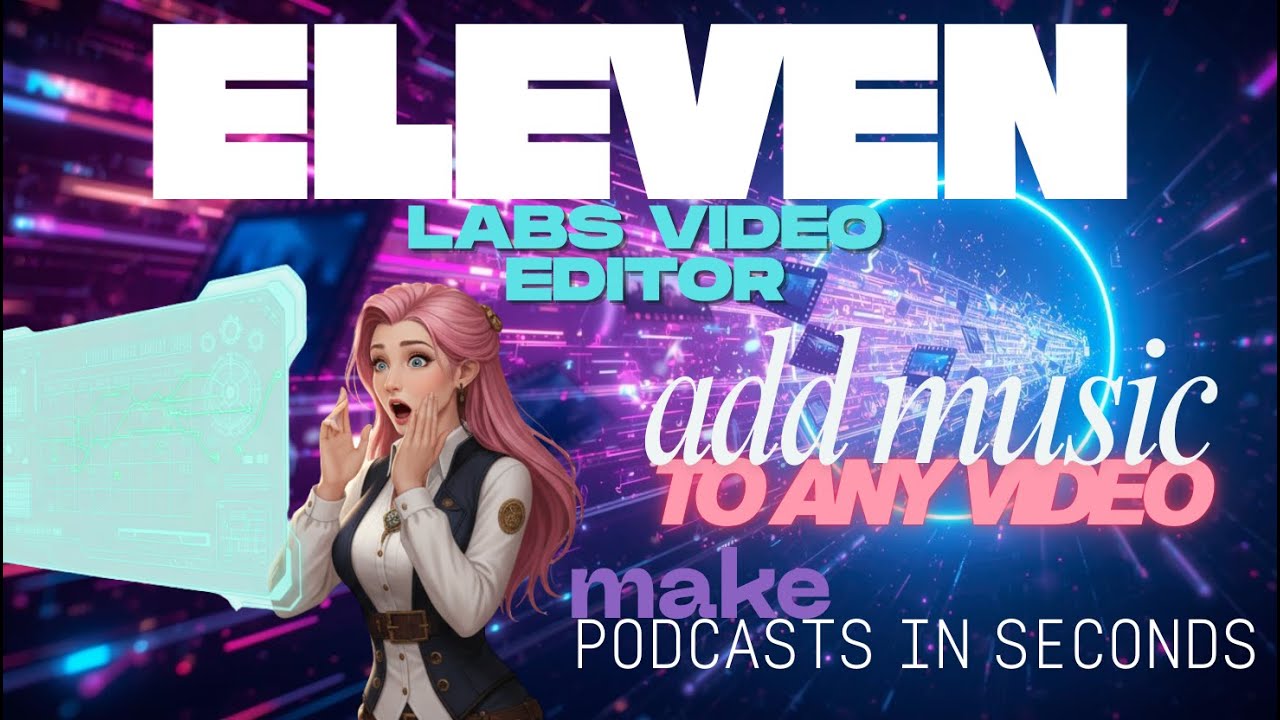 11 Labs Podcast & Music to VIdeo is Crazy🤯 | Eleven Labs Tutorial 2025 | Eleven Labs Music Generator
