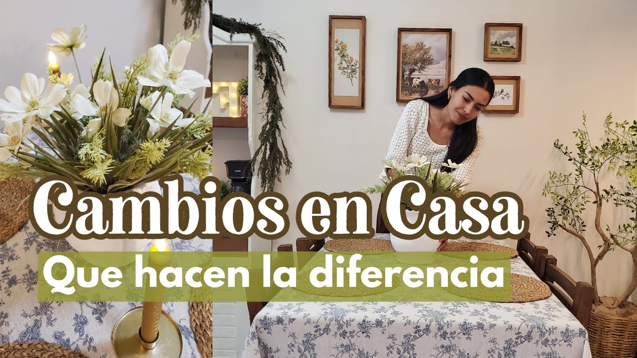CAMBIOS Bonitos y Prácticos para CASAS PEQUEÑAS | Ideas para Renovar tu DECORACIÓN sin Gastar