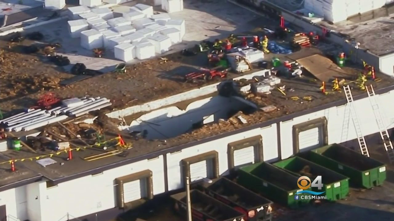 Roof Collapses On Workers Renovating Warehouse