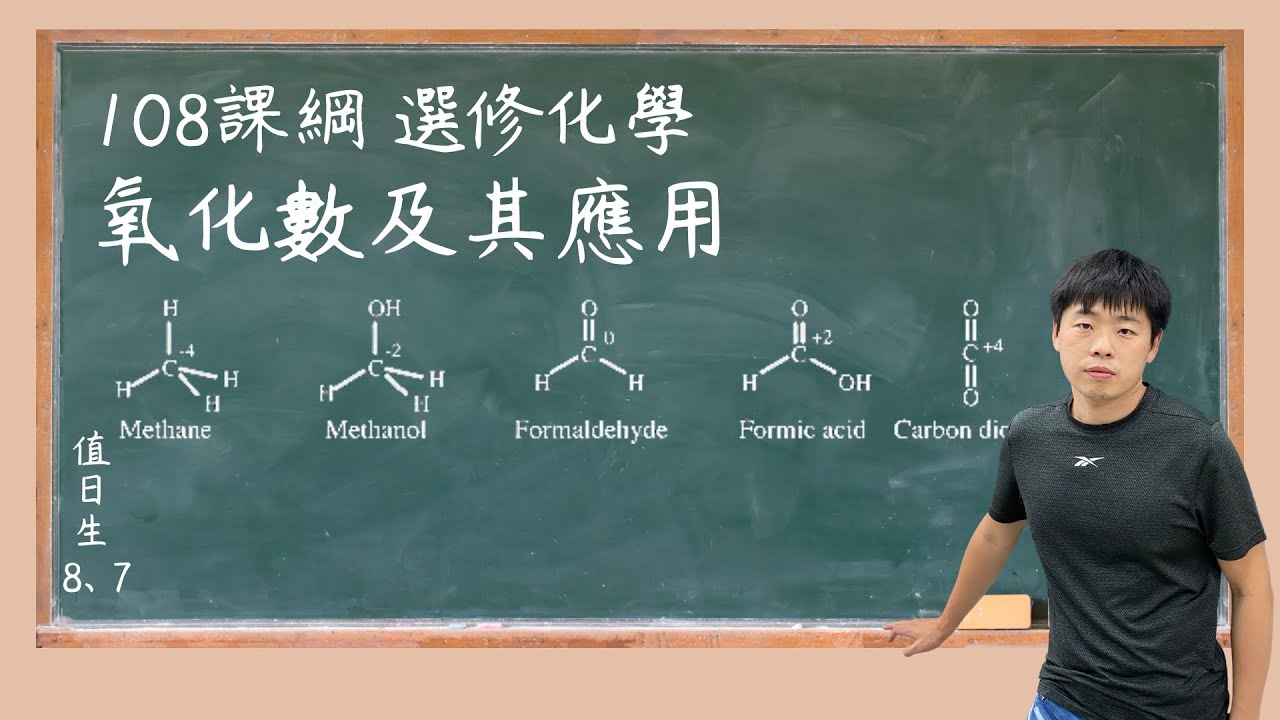 108課綱 選修化學 氧化數及其應用
