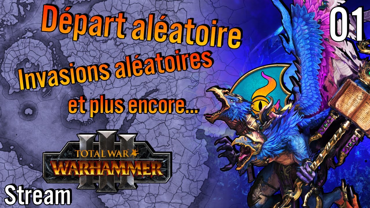 Kairos... Mais tout est aléatoire ?! Légendaire (selon les limites de Total War Warhammer 3)