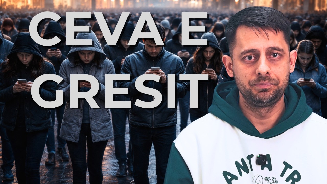 Oamenii s-au schimbat... nimeni nu vorbeste despre asta.