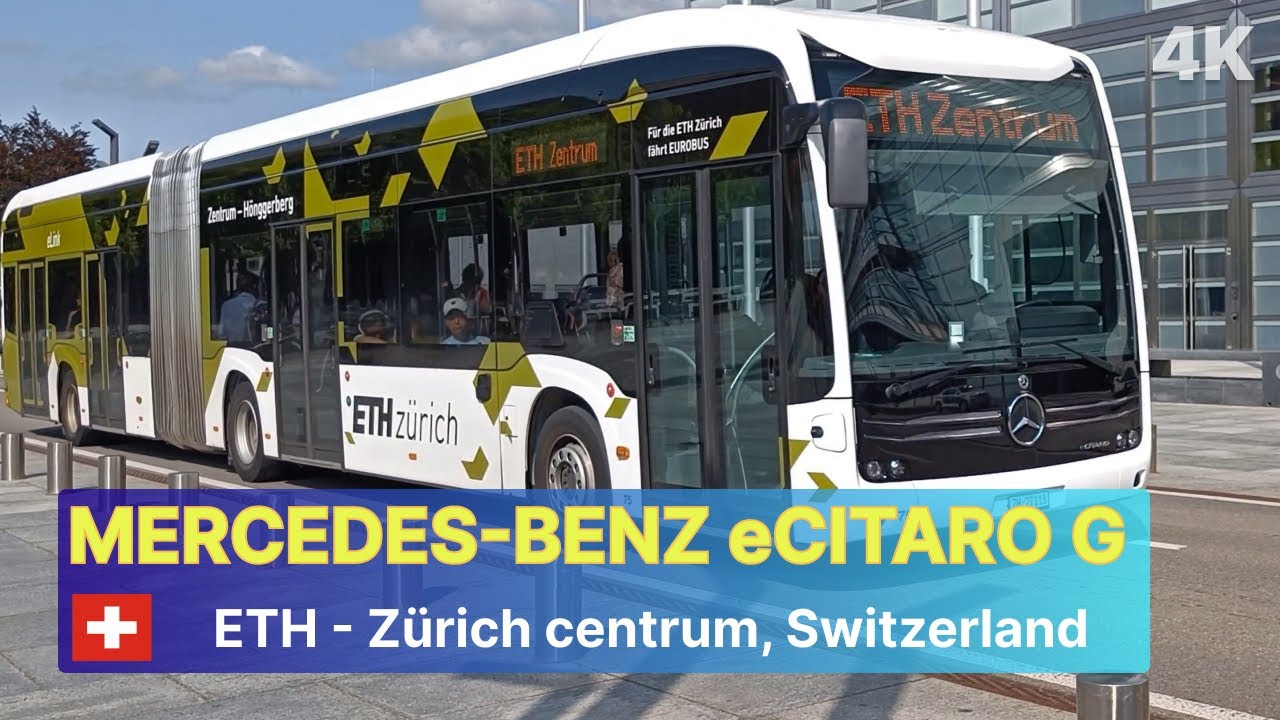 Mercedes-Benz eCitaro G bus / ETH Zurich